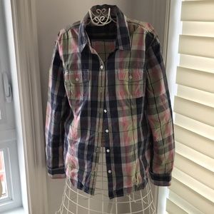 Tommy Hilfiger woman’s plaid blouse
